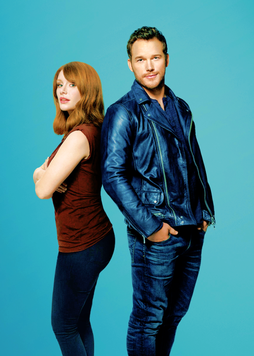 infiniitywars: Chris Pratt &amp; Bryce Dallas Howard for Empire Magazine, 2015.