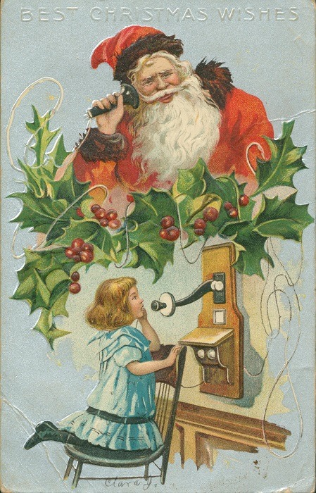 californiastatelibrary:When there’s not enough time to mail your wish list to the