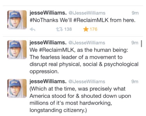 thetallblacknerd:foreverpruned:marvelousmission:Jesse, again, went all in on Twitter. Truth. Bae doi