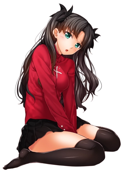 Tohsaka is just totally bae, y'all should go watch Fate/Stay Night Unlimited Blade Works