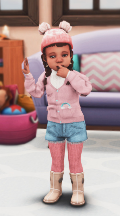 littletodds: New Cardigan Micah for toddlers by @sims4nexus (Early release)