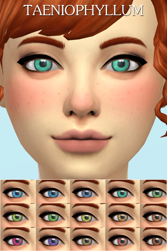 sims 4 non default eyes