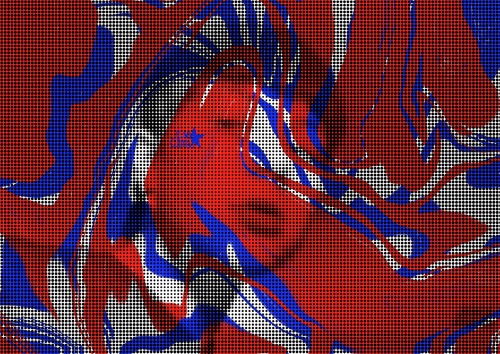 Negative Blue, July 2023