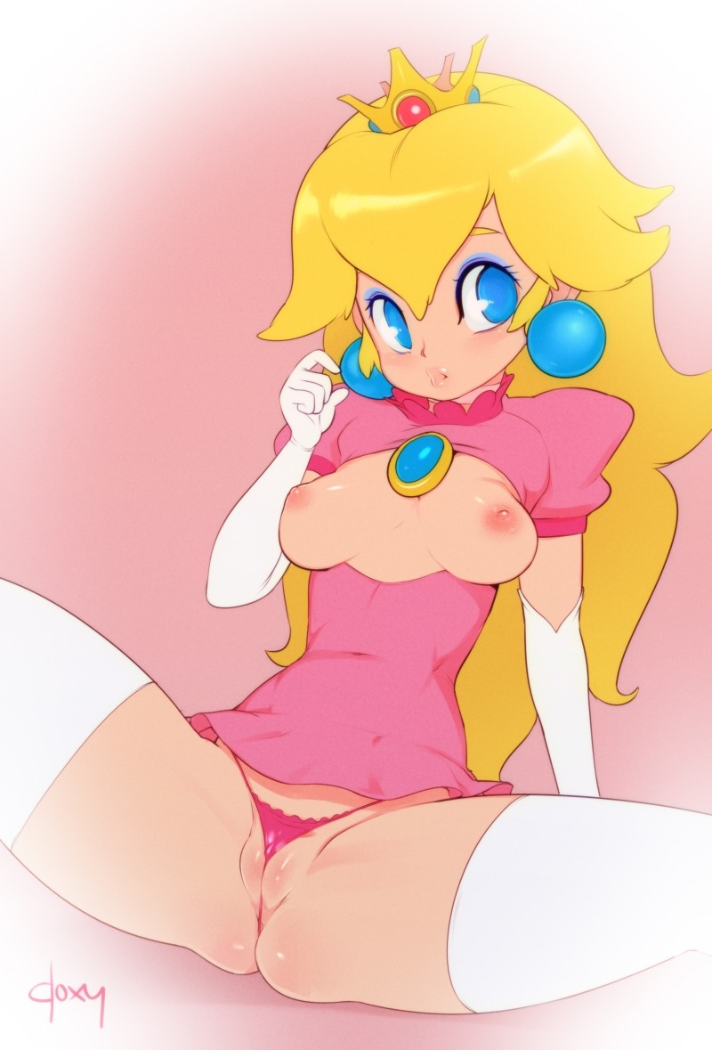 r34upyourass:  This is why Mario is a plumber; to clean that tight pipe.Princess