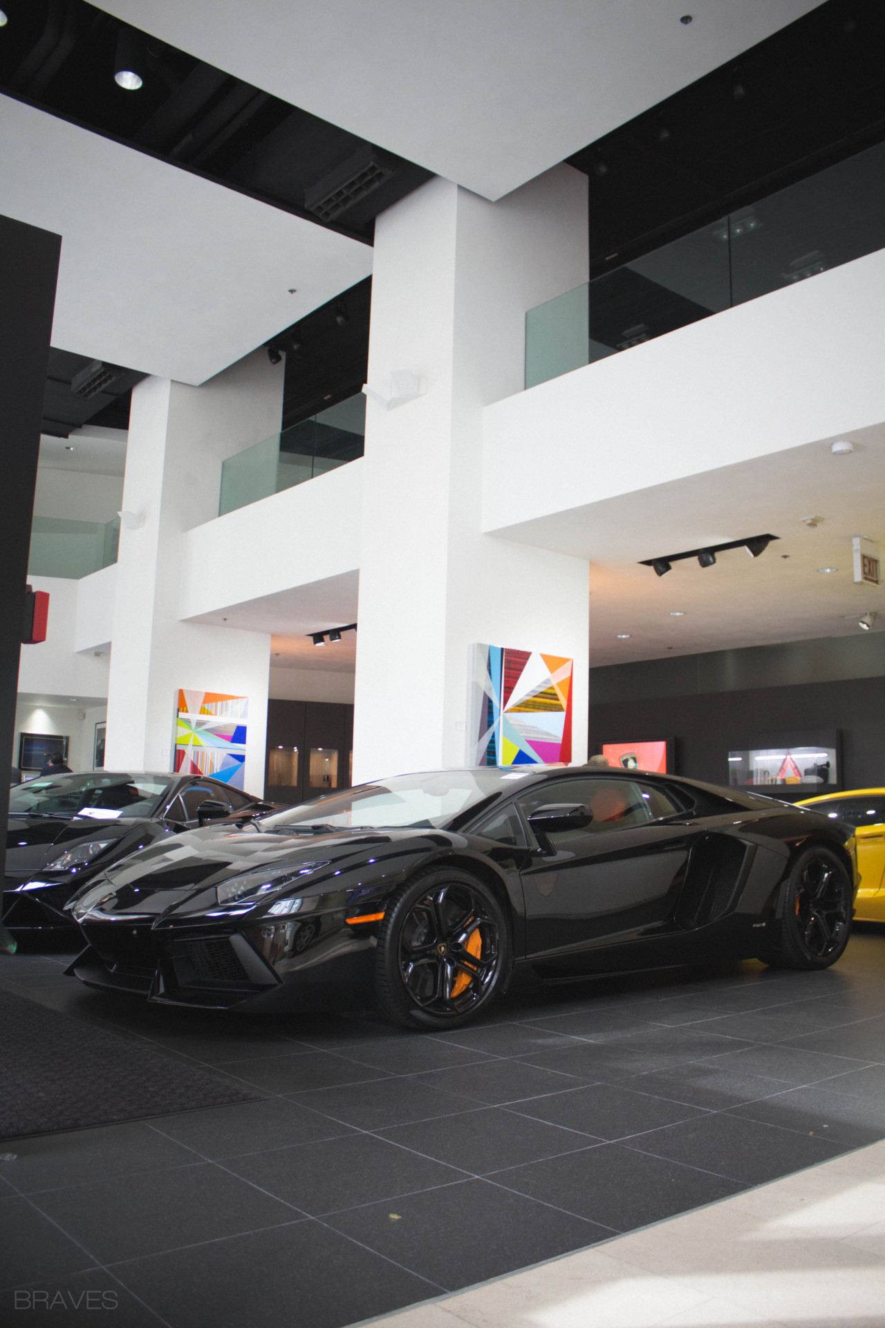 braves:  Lamborghini Aventador - Braves 