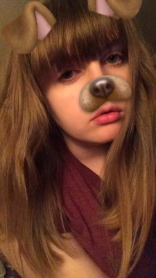 lumpyspaceprincessa:  Gradually lose more of the will to live each day. The dog filter doesn’t really hide it but it makes me feel cuter