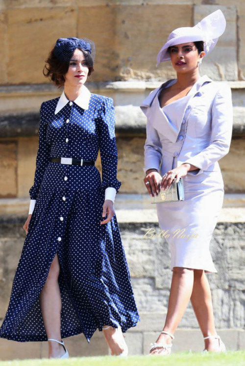 fuckyeahabigailspencer:Abigail Spencer and Priyanka Chopra arrive at Windsor Castle to attend Royal 