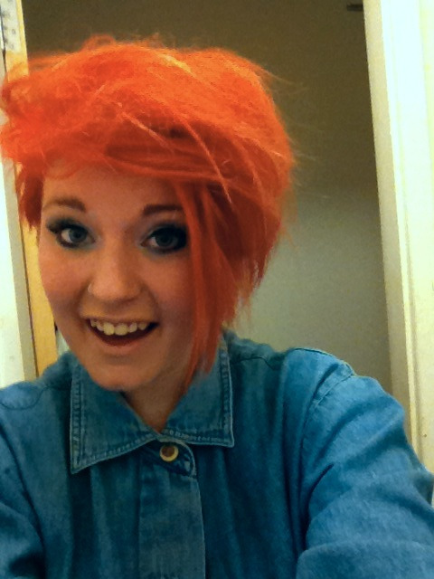 ttthea:  Strange having red hair again :’) 