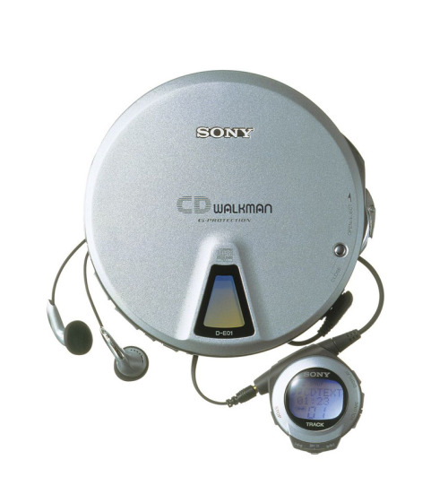 Sony&rsquo;s first “Discman”, released in 1984. The company canned the name and replaced it with &ls