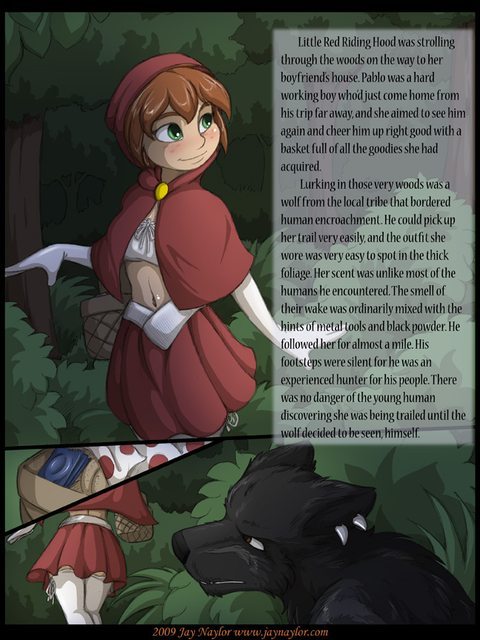 bovinegypsy1995:  The Fall of Little Red Riding Hood (Part 1A)