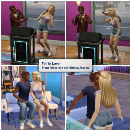 Luciana And Andre Jennings Son Trent Had His First Kiss With Briella Jansen!!! They R So Cute She Calls