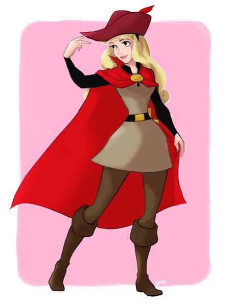 svndruh:  Disney princesses wearing the clothing of their male counterparts. By
