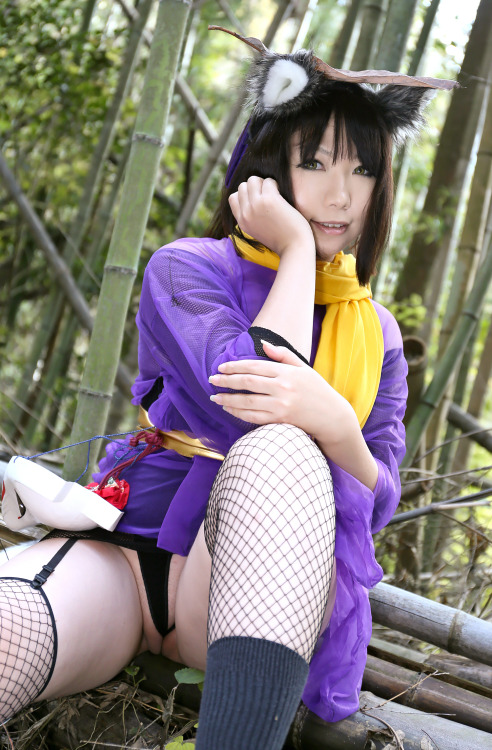Cute Cosplay Girl Higurashi Rin (Kitsune-Chan) 1-29