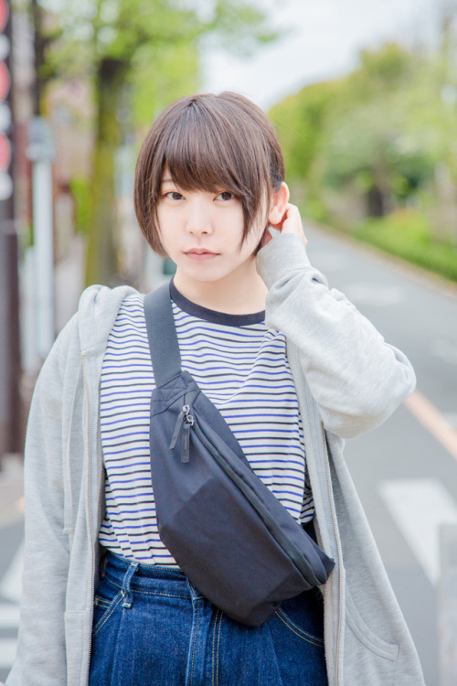  title:こなみん♥世田谷線＜山下駅編＞(Konamin loves Setagaya-line<Yamashita station edition>)model:佐野小波(Konam