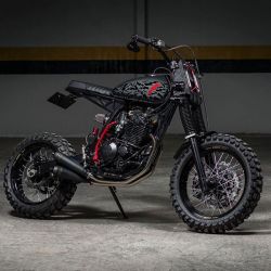 bikebound:  On BikeBound.com: Honda XR400 by Colombia’s @acecustomshop. Link: https://ift.tt/2M7pD2T