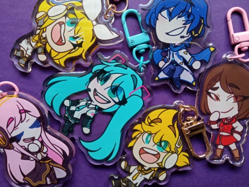  ✨ SHOP UPDATE ✨Really tiny one- but is something at least :‘3THE LONG WAITED VOCALOID CHARMS 