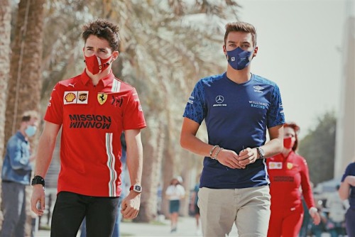 callumsmick:charles and george in the paddock | day 2 of 2021 testing