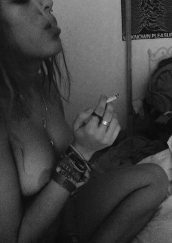 scratch-your-name-upon-my-lips:  Gratuitously sexualising smoking 