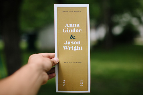 dose-of-design: Ginder + Wright Wedding by Jason Wright