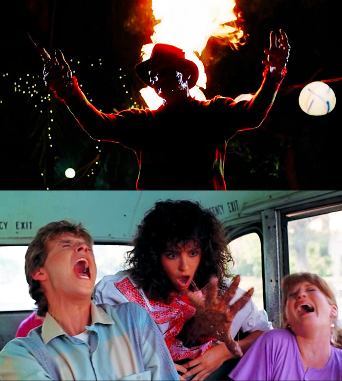 mamajupe:   Fred Krueger! He’s inside me, and he wants to take me again!  A Nightmare