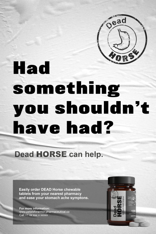 Turned &ldquo;Dead Horse&rdquo; by Hayley Williams into stomach ache relief tablets. Dealing