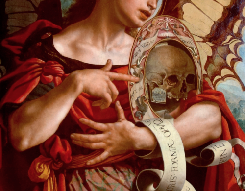 karrova:Vanitas (detail) by Jan Sanders van Hemessen