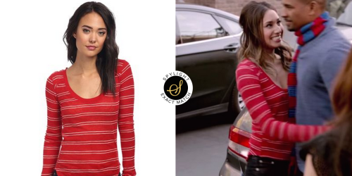 Shop for the outfit May wore in episode 4x22! Shirt is We The Free from 6pm for only $25.99. 