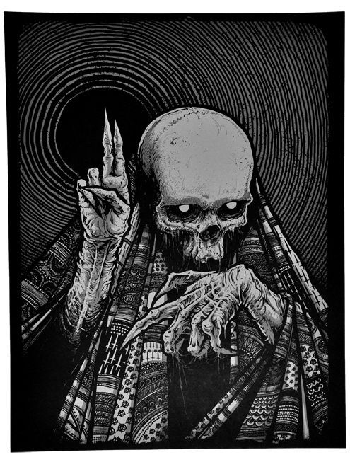 lowfi666:  Some art by one of my fav illustrators, Godmachine.