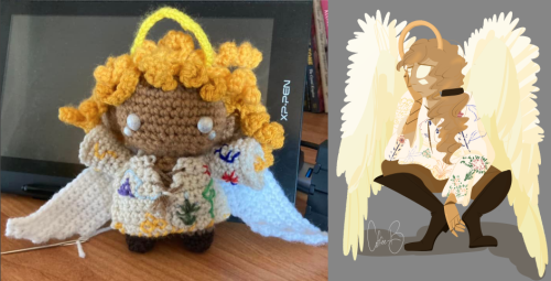 coffee-b: i have decided to open commissions!! for custom crochet dolls :3c  they’re abou