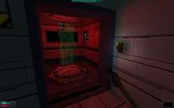tiny-design:  The player can respawn via the Quantum Bio-Reconstruction Machines in System Shock 2, but at a price of 10 nanites (the in-game currency). While very useful to play, the price placed on their use kept tension high throughout the experience-