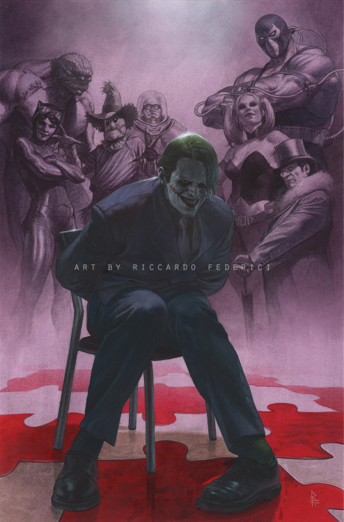  Variant Cover for Joker prensents a Puzzle Box # 1 - DC ComicsRiccardo Federicihttps://www.artsta