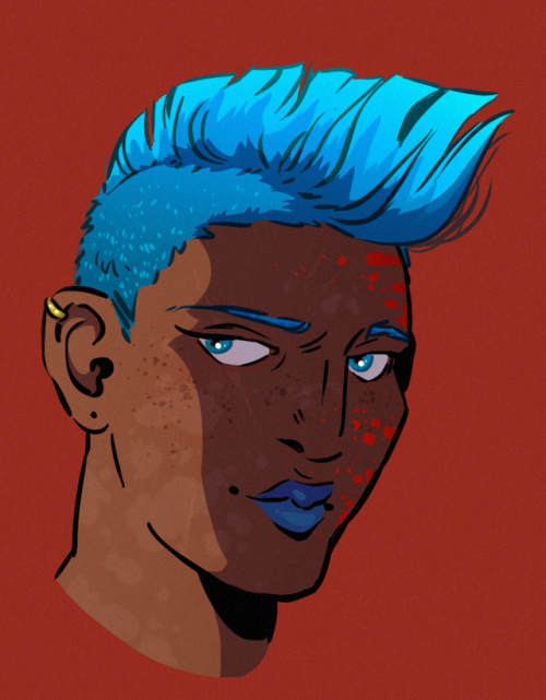 Gonna do a series of valkyrie and harpy portraits to get back into the swing of digital art.