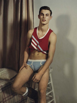 justdropithere: Kit Butler by Steven Meisel