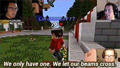 cyborgpotatogifs:  Drunk Minecraft | MARKIPLIER LAND