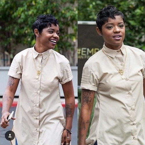 meghanbeda:  eshusplayground:  thegynocrat:  Rapper and actress Calesha   “Bre-Z”  Murray, age 28. Also known for her role as fictional rap artist Freda Gatz   in the TV show Empire. Instagram: B R E - Z™ (@brezofficial)   They really downplay how