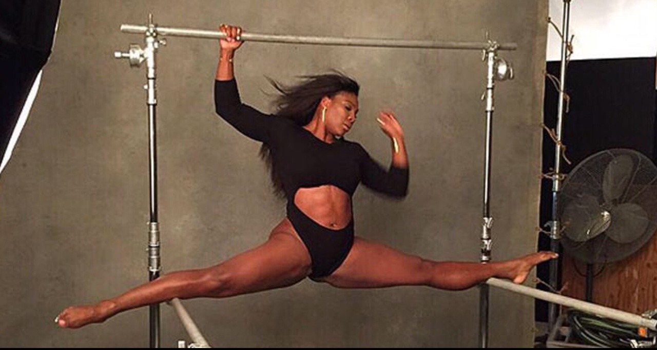 afatrabbit:  nels3dom:  ttl4stuff:  😛😛😛 whoa! well hello Serena Williams!