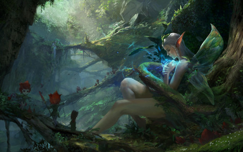  FairyWang yao https://www.artstation.com/artwork/8qPBE