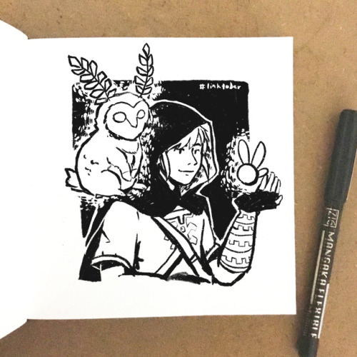 Linktober Day 1 & 2! prompts here :)