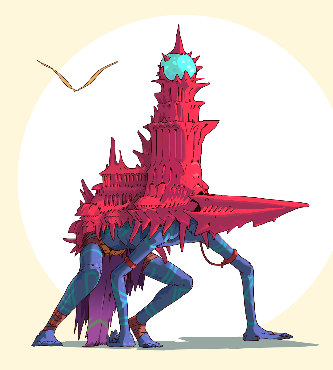 poolsofchrome:Cities that growl, temples with teethRun, shred, tear—never mind