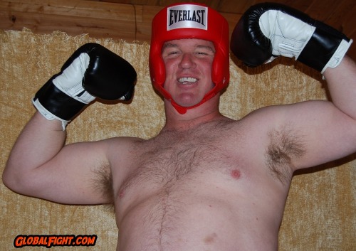 Boxing Musclebear from GLOBALFIGHT.com galleries
