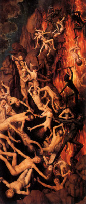 deathandmysticism:  Hans Memling, Detail of The Last Judgment Triptych, National Museum, Gdańsk, Poland, 1466-73 