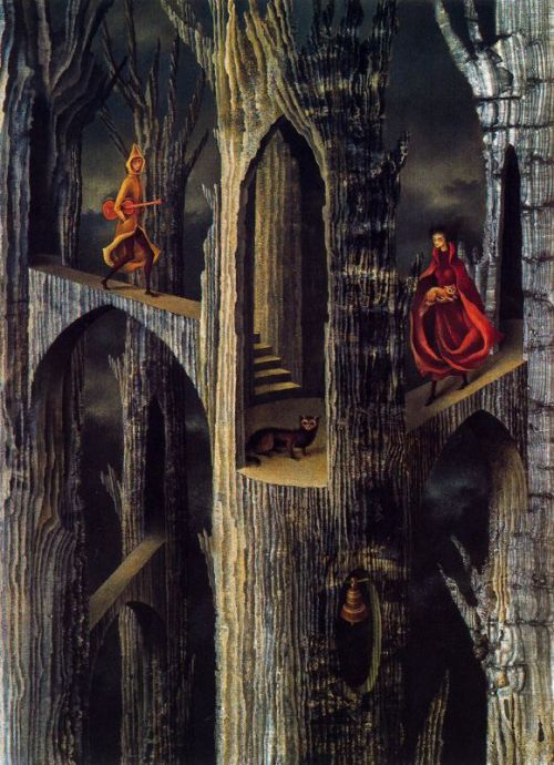 Plant architecture, 1962, Remedios Varo