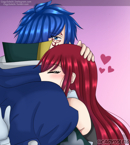 Here are some Jerza Fanarts I made for the few days there will be more soon cause I’m so excited for