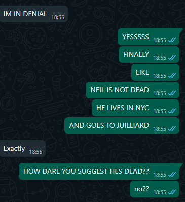 Me And My Friend Who Watched Dps Being Delusional Yay