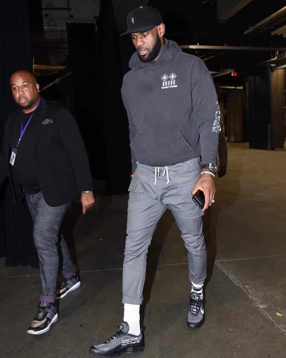 SPOTTED: LeBron James Makes a Statement for Louis Vuitton Mens