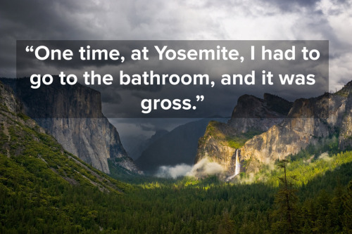 campfiresmell:One-star yelp reviews of national parks are THE BEST!