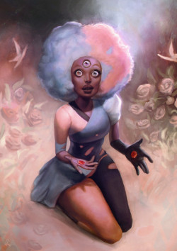 superheroesincolor:  Cotton Candy Garnet