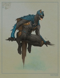 black-box-design:  mitografia:  BM  Batman concept design by Kenneth Rocafort