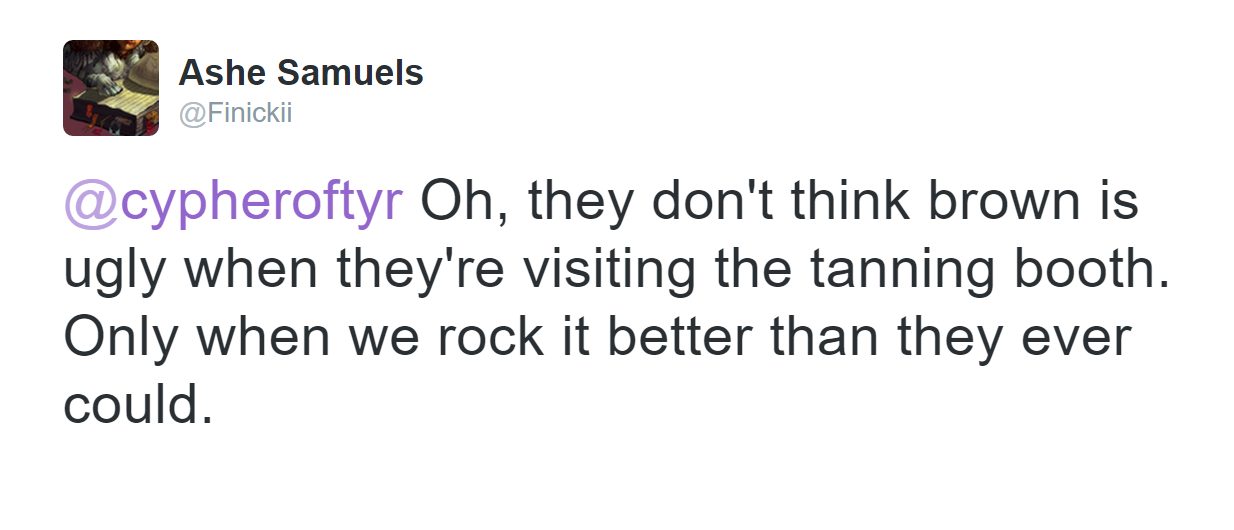 17mul:  lmsig:  the-perks-of-being-black:  A total mess  17mul  Subtle racism afroblossom