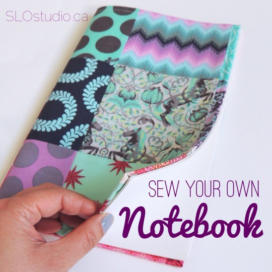 SLOstudio — Tutorial: Simple Fabric-Covered Notebook